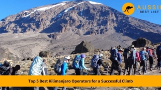 best kilimanjaro operators