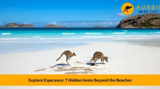 hidden things to do in esperance