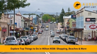 things to do in milton nsw